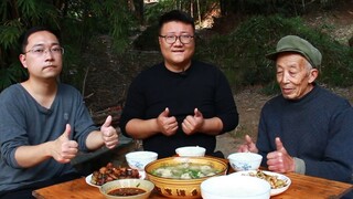 元宵节，阿米家来客了，秘制传统美食“圆子汤”鲜嫩滑爽，解馋