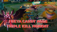 Hari-hari Carry team 🗿[ Freya Highlight ]