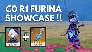 C0 FURINA is GODLY?? 5⭐Weapon Showcase!! [GENSHIN IMPACT]