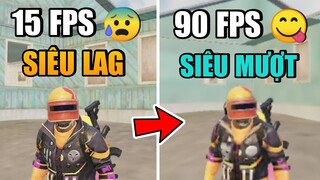 PUBG MOBILE | CÁCH GIẢM GIẬT LAG TĂNG FPS CHO ĐIỆN THOẠI CẤU HÌNH YẾU CHƠI GAME SIÊU MƯỢT