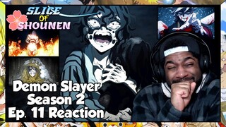 Demon Slayer Season 2 Episode 11 Reaction | GYUTARO AND DAKI ALMOST BROUGHT ME TO TEARS MAN!!!