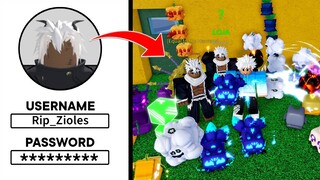 Entrei na conta de um ADM no Blox Fruits