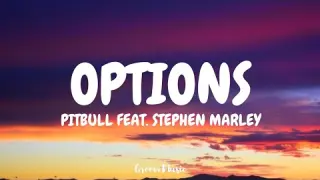 Pitbull - Options (Lyrics) Feat. Stephen Marley