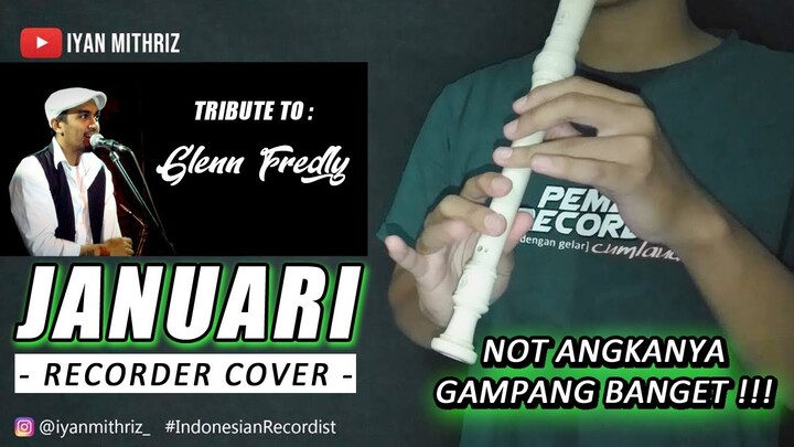 NOT ANGKA JANUARI (RECORDER COVER) - Tribute To Glenn Fredly