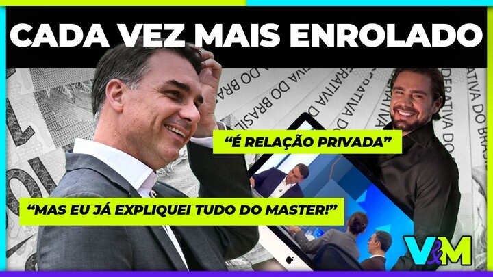 Flávio EXPLICOU pra onde foi a GRANA do Vorcaro...
