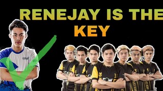 RENEJAY IS THE KEY, NAGHAHANDA NA PARA SA LABAN NILA NG BREN ESPORTS SA MPL S7 PH!