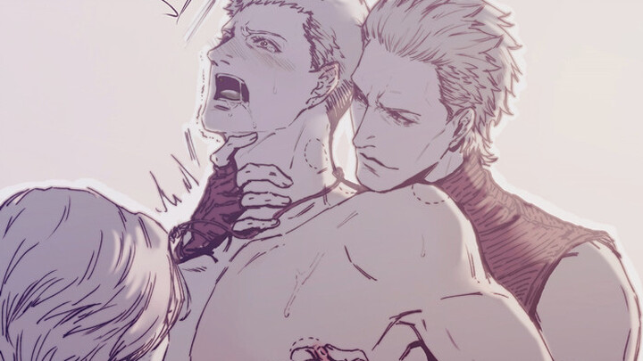 [ Devil May Cry ] Vergil teaches Nero how to use power