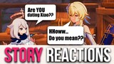 Lumine Dates Xiao! | Genshin Story Reactions: Latern Rite Finale