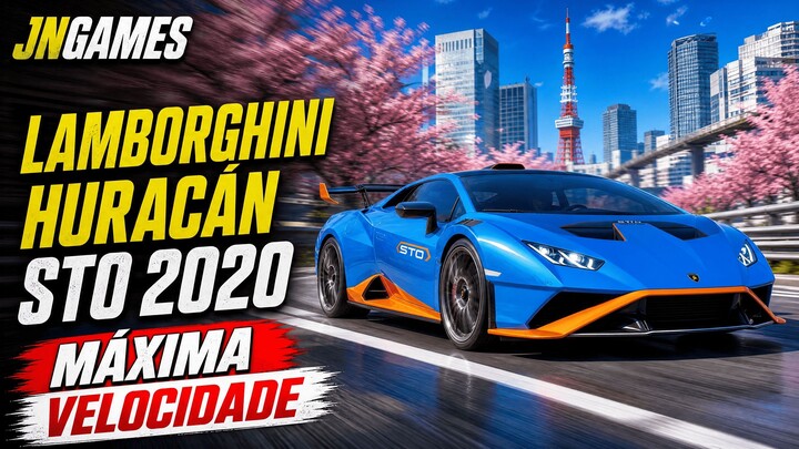 PÉ NO FUNDO! 🏎️💨 Lamborghini Huracán STO 2020| Forza Horizon 6