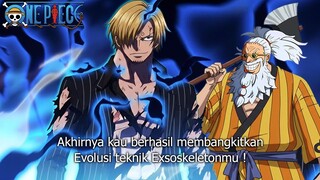 ONE PIECE TERBARU! KILLINGHAM TERKEJUT! SANJI MEMBANGKITKAN AWAKENING EXSOSKELETON! DIA HAMPIR MATI
