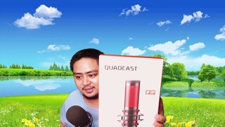 HYPERX QUADCAST MICROPHONE (UNBOXING & REVIEW)