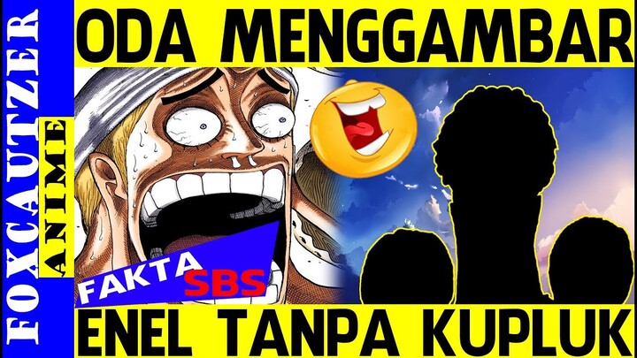 Njay Kocak , Oda Menggambar Rambut Enel Di Balik Kupluknya ( One Piece )