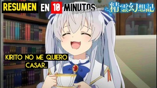 🔵el NUEVO KIRITO que se opuso a UNA BODA | Seirei Gensouki Resumen en 10 minutos