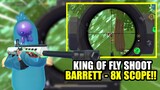 KING OF FLY SHOOT with BARRETT 8X SCOPE ðŸ”¥ SOLO VS SQUAD | SOUTH SAUSAGE MAN