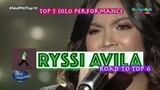 ryssi avila top 5 solo perfomance | top 6 idol philippines 2022 | rnb