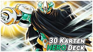 HELDEN DECKS sind super, vor allem 30 KARTEN HELDEN DECKS! || Yu-Gi-Oh Duel Links