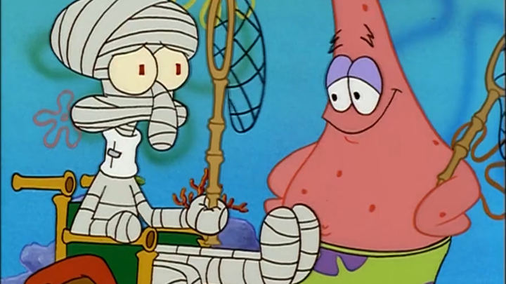 Hey! Squidward, good brother