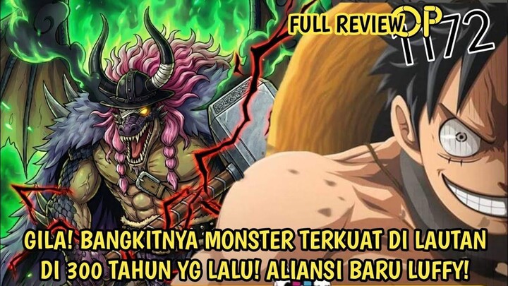 FULL REVIEW ONE PIECE 1172 - GILA! LUFFY DPTKN ALIANSI TERKUAT DI DUNIA! BANGKIT