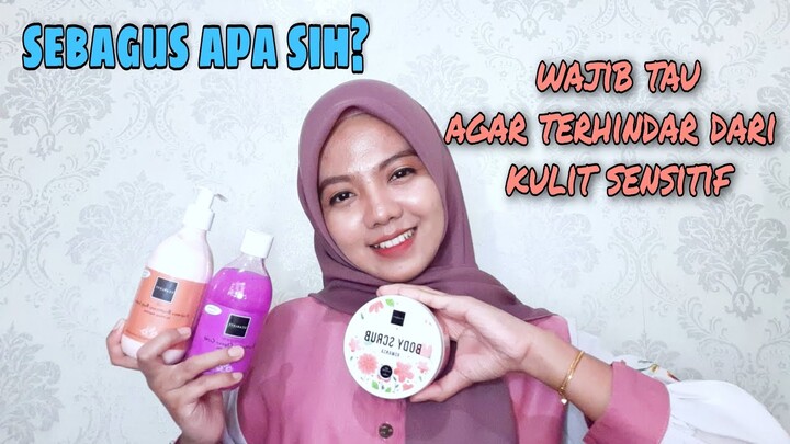 RANGKAIAN BODY CARE UNTUK MENCERAHKAN DAN KULIT SENSITIF | REVIEW BODY CARE SCARLETT