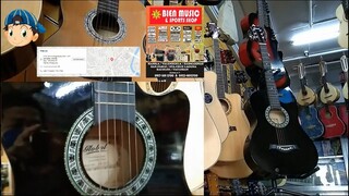 Global Acoustic Guitar Black