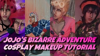JoJo's Bizarre Adventure Cosplay Makeup Tutorial