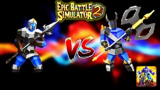 Epic Battle Simulator 2 | 120 SPEARS VS 120 AXES!