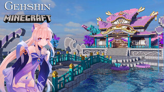 สร้างฉากเกมเกนชิน อิมแพกต์สุดอลังการในไมน์คราฟต์