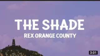Rex Orange Country - The Shade (lyrics)