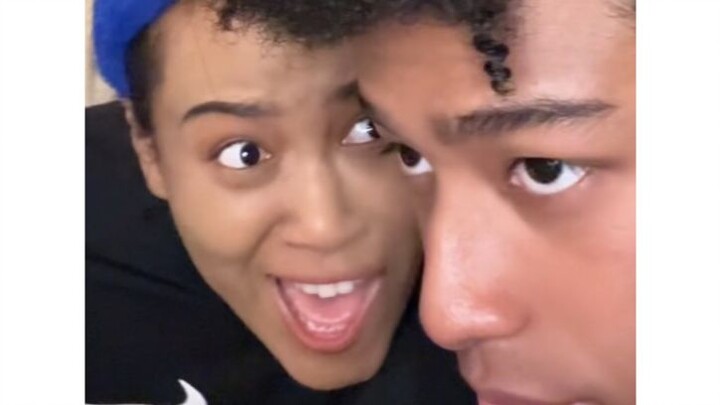 I can’t stay in tune when I sing, but my little brother can’t run away!