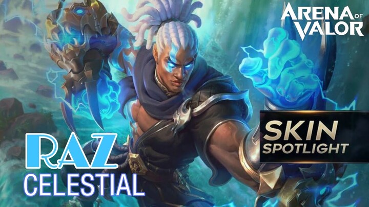 AOV SKIN BARU RAZ CELESTIAL | Arena Of Valor | LiênQuân