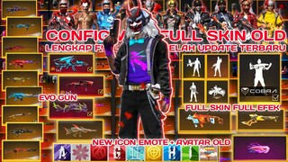 DATA CONFIG VVIP FREE FIRE CEWEK COWOK‼️CONFIG ICON EMOTE‼️CONFIG FF UPDATE 1.64.12 FULL EFEK