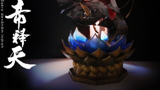 【大触觉醒投稿】35天制作一个帝释天可动手办八音盒，前方大刀高能预警！