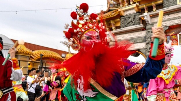 Puning Yingge arrives in Malaysia for the first time (3) The street parade sets off the streets of P
