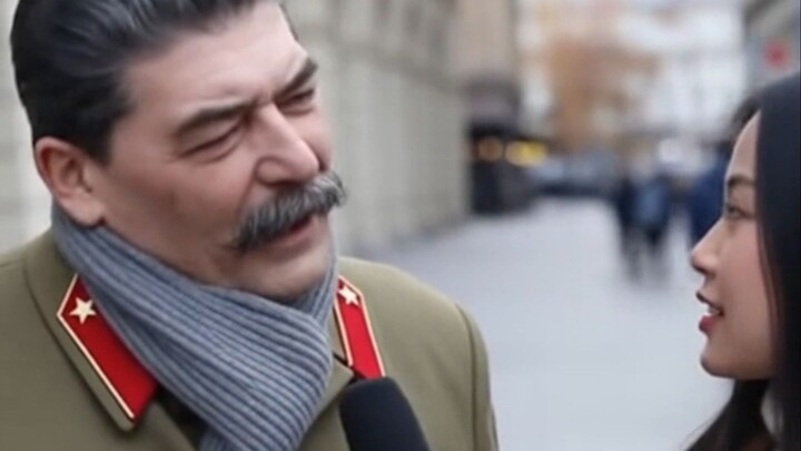 สัมภาษณ์ตามท้องถนน: คุณถูกสร้างขึ้นด้วย AI ใช่ไหม แต่เป็นบุคคลในประวัติศาสตร์ (เปลี่ยนแหล่งแล้ว)