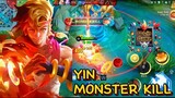U - LIN GAME || YIN VS YIN 🔥YIN MONSTER KILL • MLBB • MOBILE LEGENDS
