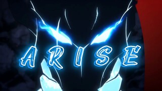 ARISE SOLO LEVELING🔥  | (Arise🎶) - AMV Edit