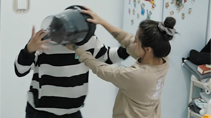 Boyfriend melts in seconds when she’s mad, but when she’s mad… he just lies there limp.