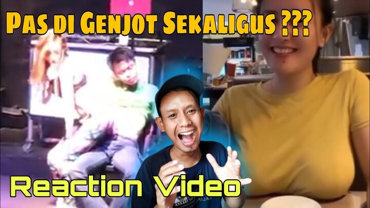 Di Gejrot Sekaligus Anunya Pasti Sakit // Reaction Video Lucu