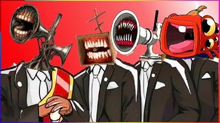 SIREN HEAD & MEGAHORN & GREAT MOTHER MEGAPHONE & TRAIN EATER - Coffin Dance X Baby Shark