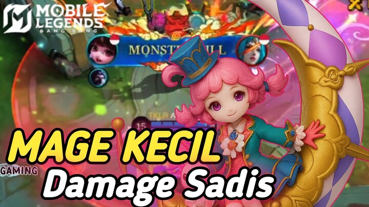 MAGE KECIL DAMAGE SADIS 🔥 Chang'e Gak Ngotak Di Late Game🔥🔥