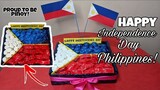 FLAG INSPIRED CANDY BOX// PHILIPPINES INDEPENDENCE DAY!