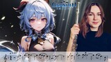 Ganyu Theme - Genshin Impact | Flute Cover [SHEET MUSIC]