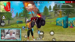 Free Fire M4A1 โกงจริง + ปักธงอย่างเท่