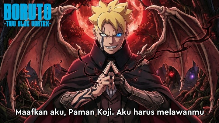 Kegigihan Seorang Manusia Buatan - Boruto: Two Blue Vortex Episode 299 Part 185 Bahasa Indonesia