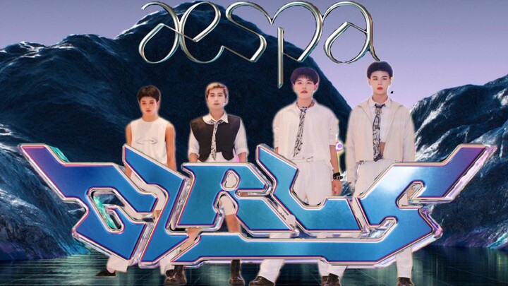 GIRLS is really suitable for men to dance... The first all-male roadshow in China [aespa]