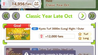 Mejiro McQueen Kikuka Sho G1 Run