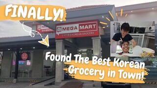 🛒 Finally Found The Best Korean Grocery in Town! | Mega Mart, Philippines Vlog 🛍️ | English Subtitle