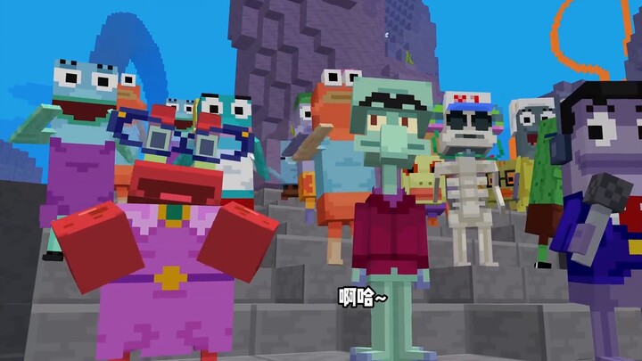 การเล่น Spongebob ในมายคราฟเป็นอย่างไร?