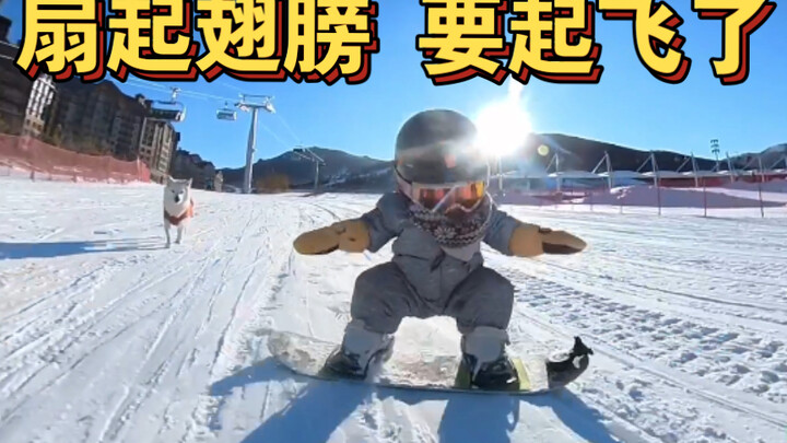 太逗了！原来宝宝滑雪时嘴里一直在咿呀说婴语