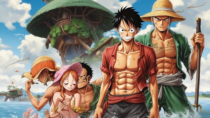 Kisah Monkey d Luffy di One Piece || Part 1